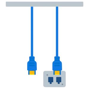 office and home network drops